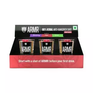 ARMR Anti Hangover Drinks Pack Of 3