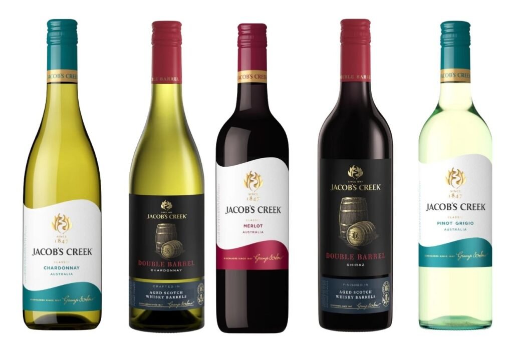 Imported Wine Brands in India: Jacob’s Creek, Yellow Tail, and Barefoot